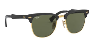 Ray-Ban CLUBMASTER ALUMINUM RB 3507 unisex Black Other Sunglasses