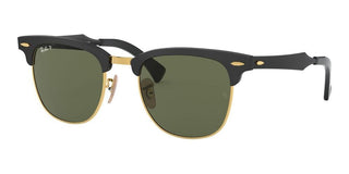 Ray-Ban CLUBMASTER ALUMINUM RB 3507 unisex Black Other Sunglasses