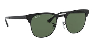 Ray-Ban CLUBMASTER METAL RB 3716 unisex Black Geometric Sunglasses