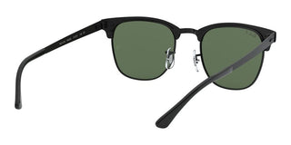 Ray-Ban CLUBMASTER METAL RB 3716 unisex Black Geometric Sunglasses