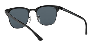 Ray-Ban CLUBMASTER METAL RB 3716 unisex Black Geometric Sunglasses