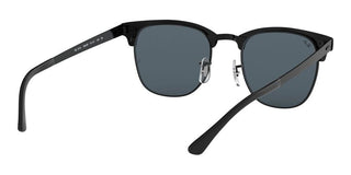 Ray-Ban CLUBMASTER METAL RB 3716 unisex Black Geometric Sunglasses