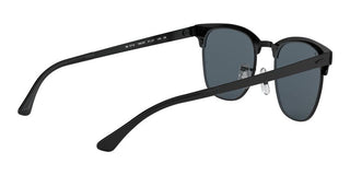 Ray-Ban CLUBMASTER METAL RB 3716 unisex Black Geometric Sunglasses