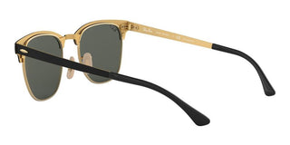 Ray-Ban CLUBMASTER METAL RB 3716 unisex Black Geometric Sunglasses