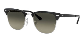 Ray-Ban CLUBMASTER METAL RB 3716 unisex Silver Geometric Sunglasses
