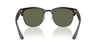 Ray-ban Clubmaster Reverse Rb R0504s Unisex Black Squared Sunglasses