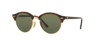 Ray-Ban CLUBROUND RB 4246 unisex Havana Round Sunglasses