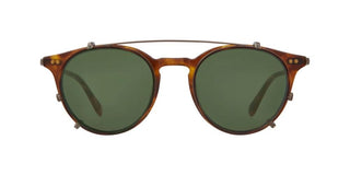 GARRETT LEIGHT CLUNE J CLIP unisex Gold Round Eyeglasses