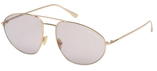 Tom Ford COBRA FT 0796 unisex Rose gold Pilot Sunglasses