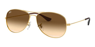 Ray-Ban COCKPIT RB 3362 unisex Gold Pilot Sunglasses
