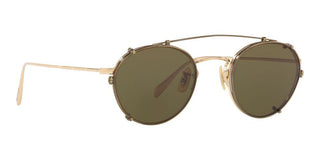 Oliver Peoples COLERIDGE OV 1186 men Gold Round Eyeglasses