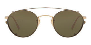 Oliver Peoples COLERIDGE OV 1186 men Gold Round Eyeglasses