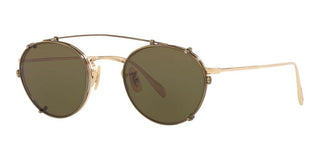 Oliver Peoples COLERIDGE OV 1186 men Gold Round Eyeglasses