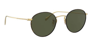 Oliver Peoples COLERIDGE SUN OV 1186S unisex Gold Round Sunglasses