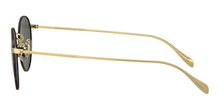Oliver Peoples COLERIDGE SUN OV 1186S unisex Gold Round Sunglasses