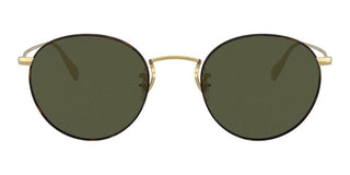 Oliver Peoples COLERIDGE SUN OV 1186S unisex Gold Round Sunglasses