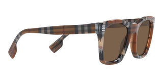 Burberry COOPER BE 4348 men Brown Squared Sunglasses