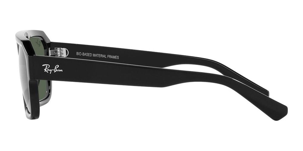 Ray-ban Corrigan Rb 4397 Unisex Black Geometric Sunglasses  display picture 1