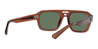Ray-Ban CORRIGAN RB 4397 unisex Brown Geometric Sunglasses