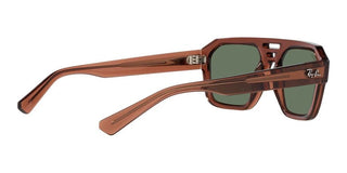 Ray-Ban CORRIGAN RB 4397 unisex Brown Geometric Sunglasses