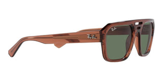 Ray-Ban CORRIGAN RB 4397 unisex Brown Geometric Sunglasses