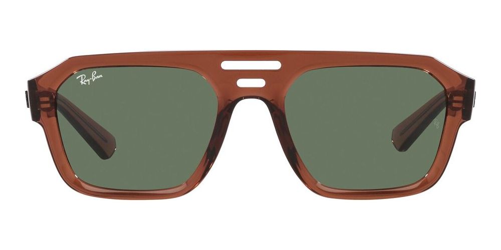 Ray-Ban CORRIGAN RB 4397 unisex Brown Geometric Sunglasses