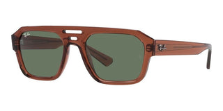 Ray-Ban CORRIGAN RB 4397 unisex Brown Geometric Sunglasses