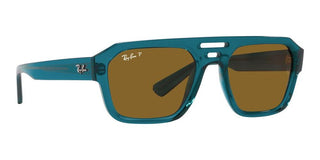 Ray-Ban CORRIGAN RB 4397 unisex Blue Geometric Sunglasses