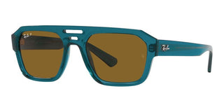 Ray-Ban CORRIGAN RB 4397 unisex Blue Geometric Sunglasses