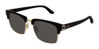 Cartier Signature C De Cartier Ct0132s Men Black Geometric Sunglasses