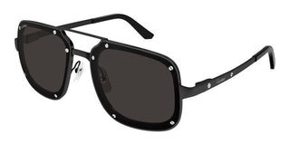Cartier Santos de Cartier CT0194S men Black Pilot Sunglasses