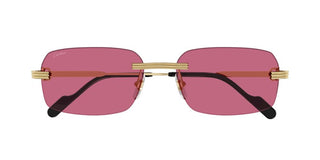 Cartier Première de Cartier CT0271S men Gold Geometric Sunglasses