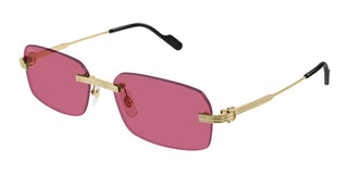 Cartier Première de Cartier CT0271S men Gold Geometric Sunglasses