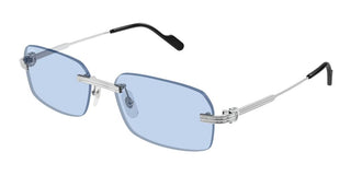 Cartier Première de Cartier CT0271S men Silver Geometric Sunglasses
