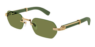 Cartier Première de Cartier CT0362S men Gold Geometric Sunglasses