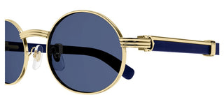 Cartier Première De Cartier Ct0464s Men Gold Oval Sunglasses