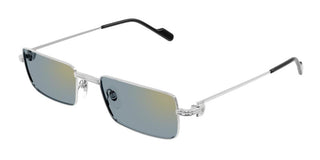 Cartier CT0501S unisex Silver Rectangle Sunglasses
