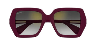 Cartier CT0507S women Red Oversize Sunglasses