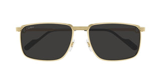 Cartier Première de Cartier CT0534S men Gold Squared Sunglasses