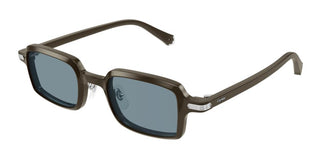 Cartier CT0539S unisex Brown Squared Sunglasses