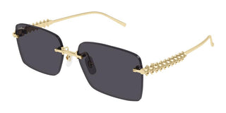 Cartier Clash de Cartier CT0545S women Gold Squared Sunglasses