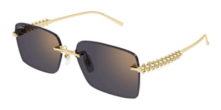Cartier Clash de Cartier CT0545S women Gold Squared Sunglasses