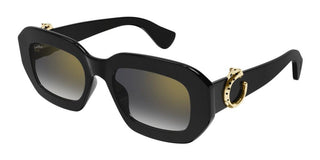 Cartier CT0546S women Black Rectangle Sunglasses