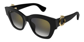 Cartier CT0547S women Black Cat Eye Sunglasses