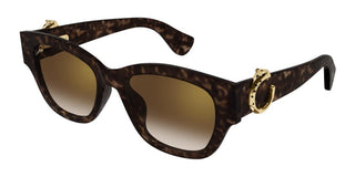 Cartier CT0548SA women Havana Squared Sunglasses