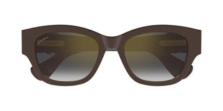 Cartier CT0548SA women Brown Squared Sunglasses