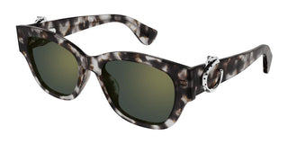 Cartier CT0548SA women Havana Squared Sunglasses
