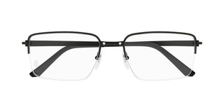 Cartier CT0554O men Black Rectangle Eyeglasses