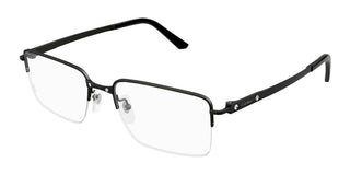 Cartier CT0554O men Black Rectangle Eyeglasses