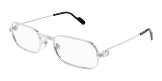 Cartier Première de Cartier CT0556O men Silver Rectangle Eyeglasses